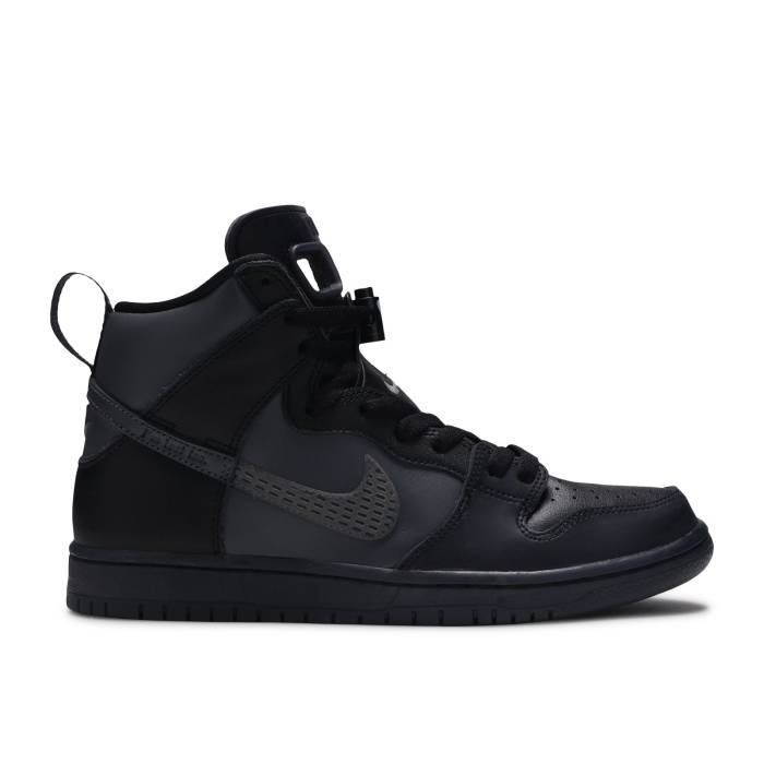 ナイキ Nike 【 Forty Percent Against Rights X Dunk High Sb Men Black/Dark Grey/Black 】 ダンク 御機嫌 エスビー メンズ 黒いこと 黒いこと 薄墨色 薄墨色