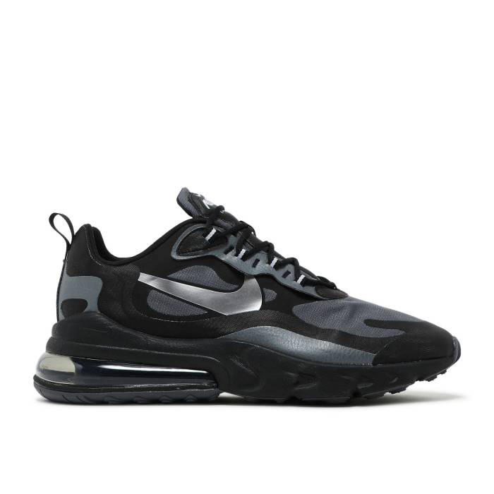 ナイキ Nike 【 Air Max 270 React Wtr Waterproof Men Black/Dark Grey/Metallic Silver 】 マックス リアクト メンズ 黒色 ブラック 灰色 グレー Silver 銀色・シルバー
