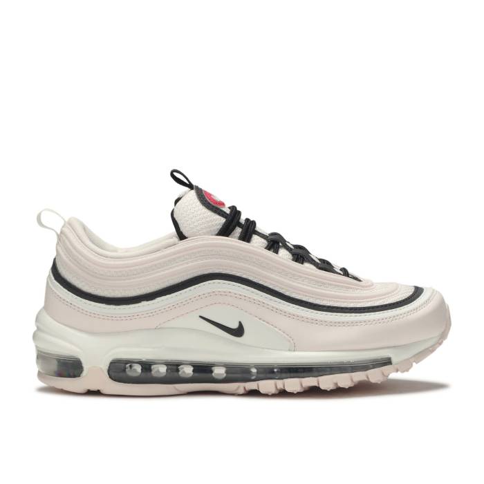 ナイキ Nike 【 Wmns Air Max 97 \u0027Light Soft Pink\u0027 Women Light Soft Pink/Summit White/Gym Red/Black 】 マックス レディース pink サクラ色 白いこと 白いこと Red 赤・赤いこと 黒いこと 黒いこと
