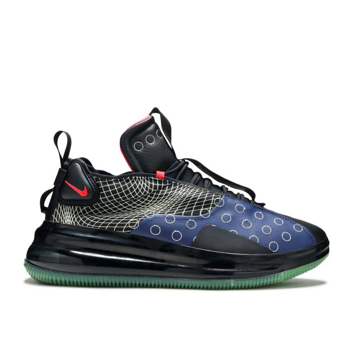 ナイキ Nike 【 Air Max 720 Waves D/Ms/X \u0027Blue Void\u0027 Men Blue Void/Red Orbit/Black 】 マックス メンズ 青碧 青碧 Red 赤・赤いこと 黒いこと 黒いこと
