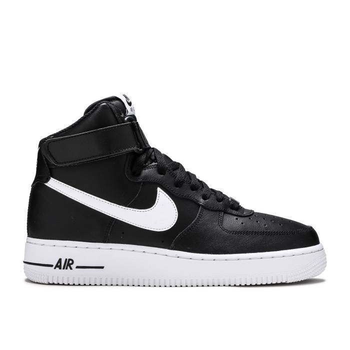 ナイキ Nike 【 Air Force 1 High \u0027Black White\u0027 Men Black/Black/White 】 御機嫌 メンズ 黒いこと 黒いこと 白いこと 白いこと