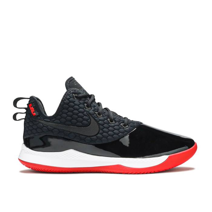 ナイキ Nike 【 Lebron Witness 3 Premium Black Red Men Black/Black/White/Varsity Red 】 Lebron レブロン Premium プレミアム メンズ 黒色 ブラック 白色 ホワイト Red 赤・レッド