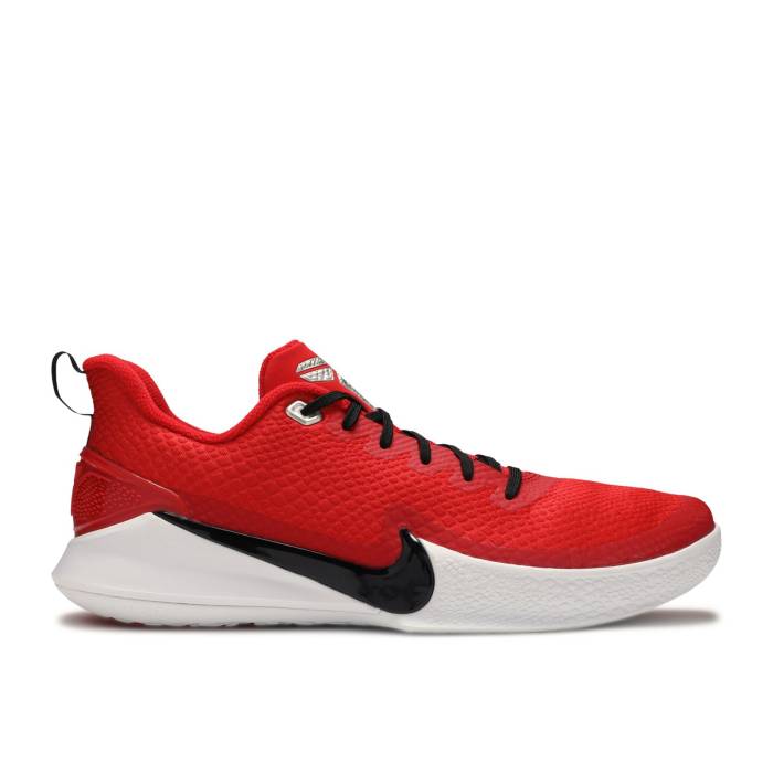 ナイキ Nike 【 Mamba Focus Tb 'University Red' Men University Red/White/Metallic Silver/Black 】 マンバ メンズ Red 赤・レッド 白色 ホワイト Silver 銀色・シルバー 黒色 ブラック