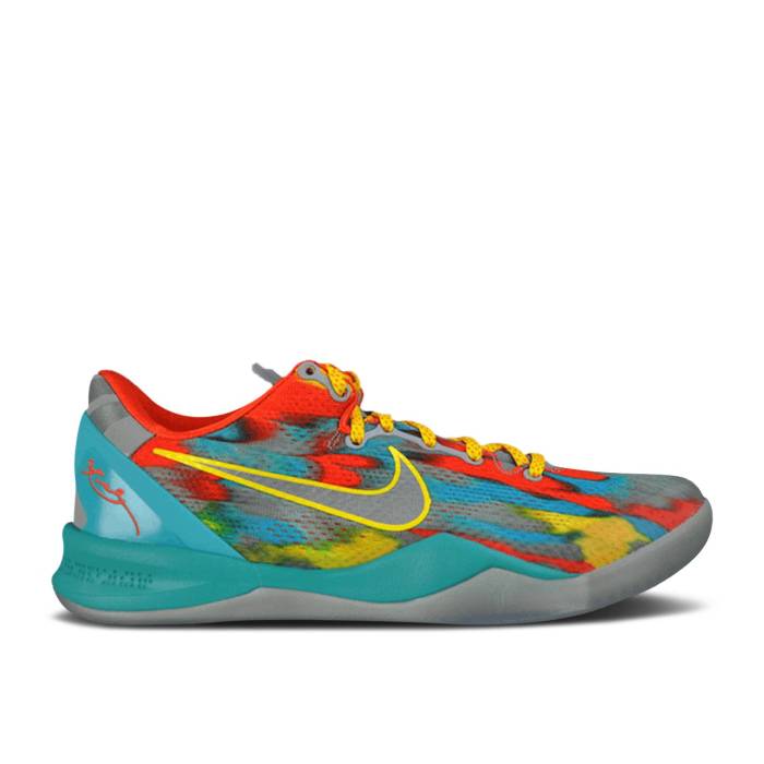 ナイキ Nike 【 Kobe 8 Gc \'Venice Beach\' 2013 Men Stadium Grey/Metallic Silver/Tour Yellow 】 Kobe コービー メンズ スタジアム 灰色 グレー Silver 銀色・シルバー yellow 黄色・イエロー|スニケス