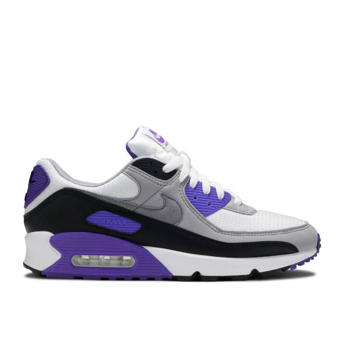 ナイキ Nike 【 Wmns Air Max 90 \u0027Hyper Grape\u0027 Women White/Particle Grey/Hyper Grape 】 マックス レディース 白いこと 白いこと 薄墨色 薄墨色