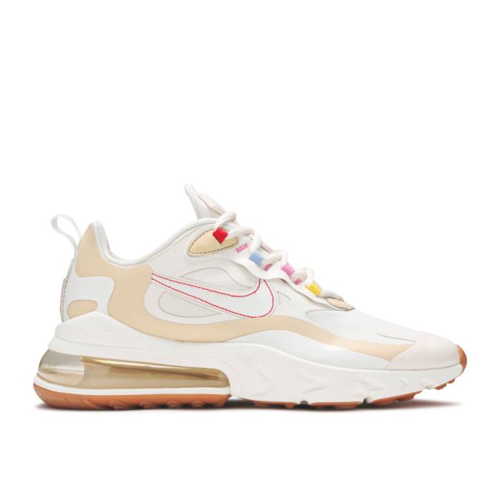 ナイキ Nike 【 Wmns Air Max 270 React 'Pale Ivory' Women Pale Ivory/Sail/Pale Vanilla 】 マックス リアクト レディース アイボリー