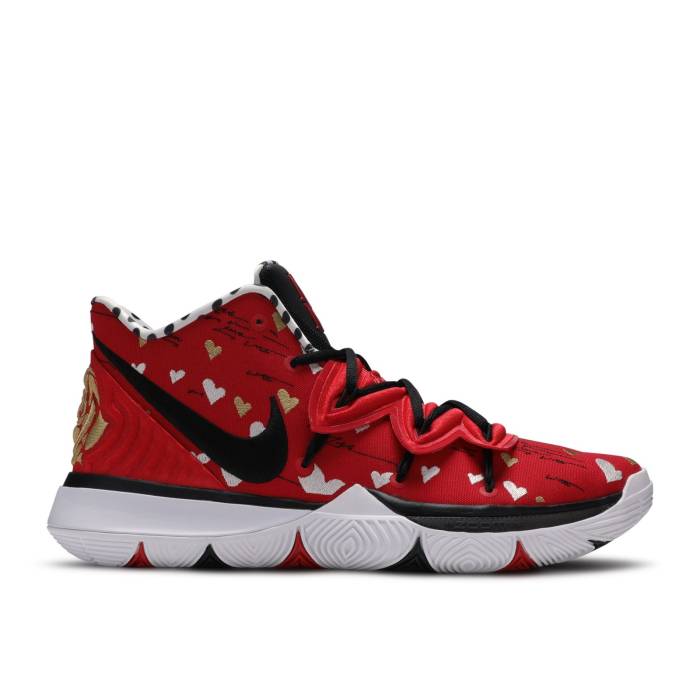 ナイキ Nike 【 Sneakerroom X Kyrie 5 I Love You Mom Men University Red/Black 】 Kyrie カイリー メンズ Red 赤・レッド 黒色 ブラック