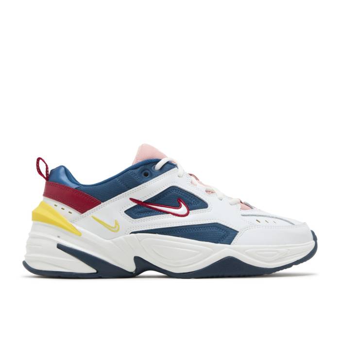 ナイキ Nike 【 Wmns M2K Tekno \u0027Blue Force\u0027 Women Blue Force/Summit White/Chrome Yellow 】 レディース 青碧 青碧 白いこと 白いこと yellow 黄味がかった・黄色