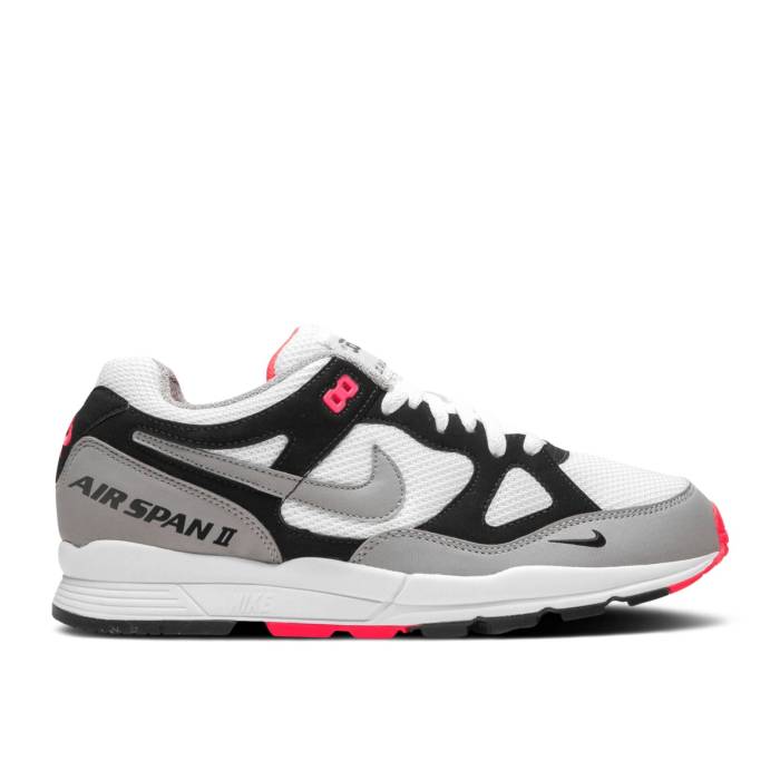ナイキ Nike 【 Patta X Air Span 2 Qs Friends \u0026 Family Men Dust/White/Black/Solar Red 】 メンズ 白色 ホワイト 黒色 ブラック Red 赤・レッド