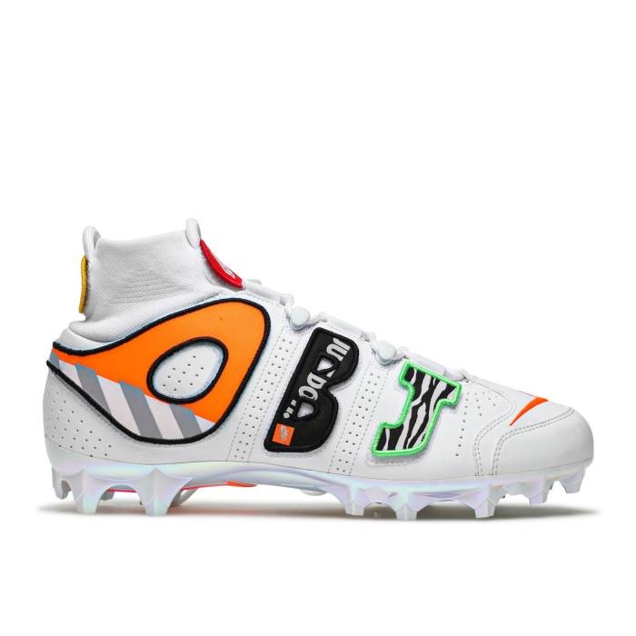 ナイキ Nike 【 Odell Beckham Jr. X Vapor Untouchable Pro 3 \u0027What The Uptempo\u0027 Men White/White/White 】 労働者階級 メンズ 白いこと 白いこと