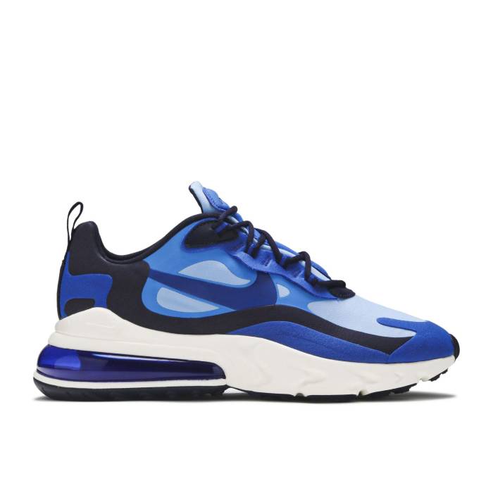 ナイキ Nike 【 Air Max 270 React \u0027Pacific Blue\u0027 Men Pacific Blue/Hyper Blue 】 マックス リアクト メンズ パシフィック 青碧 青碧