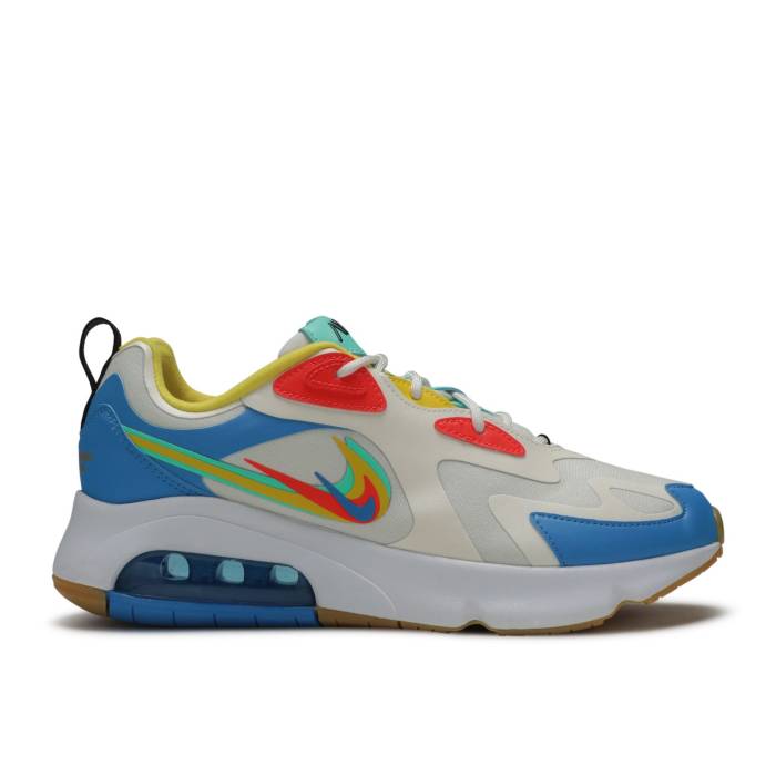 ナイキ Nike 【 Wmns Air Max 200 \u0027Legend Of Her\u0027 Women Pale Ivory/Bright Crimson/Chrome Yellow 】 マックス レディース 象牙色 クリムゾン yellow 黄味がかった・黄色