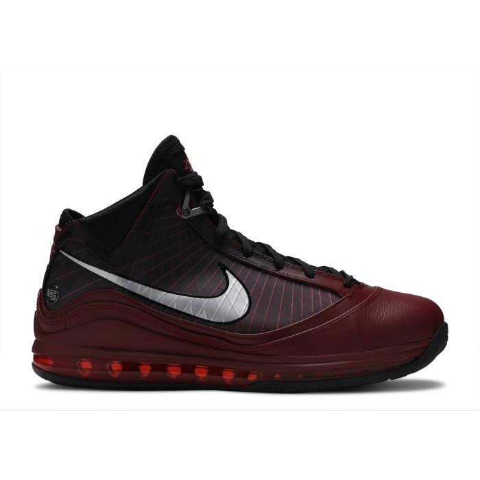 ナイキ Nike 【 Air Max Lebron 7 Retro Qs \u0027Christmas\u0027 2019 Men Team Red/Metallic Silver/Black/Hot Red 】 マックス Lebron レブロン レトロ メンズ Team 野球クラブ Red 赤・赤いこと Silver しろがね色・しろがね色 黒いこと 黒いこと