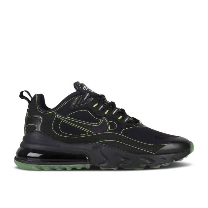 ナイキ Nike 【 Air Max 270 React Sp 'Electric Green' Men Black/Black/Electric Green 】 マックス リアクト メンズ 黒色 ブラック green 緑・グリーン