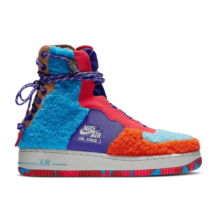 ナイキ Nike 【 Wmns Air Force 1 Rebel Xx \u0027Colored Sherpa\u0027 Women 】 気泡管水準器 レディース
