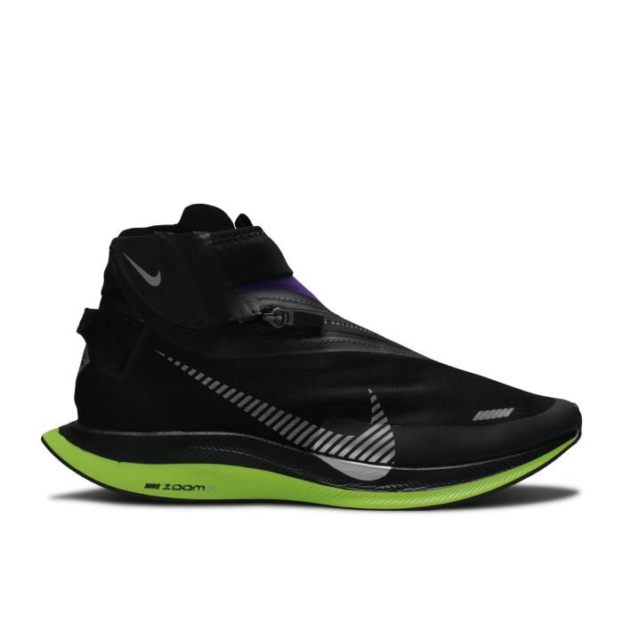 ナイキ Nike 【 Wmns Zoom Pegasus Turbo Shield Wp 'Black Voltage Purple' Women Black/Voltage Purple/Metallic Silver 】 ズーム ペガサス ターボ レディース 黒色 ブラック Purple 紫・パープル Silver 銀色・シルバー