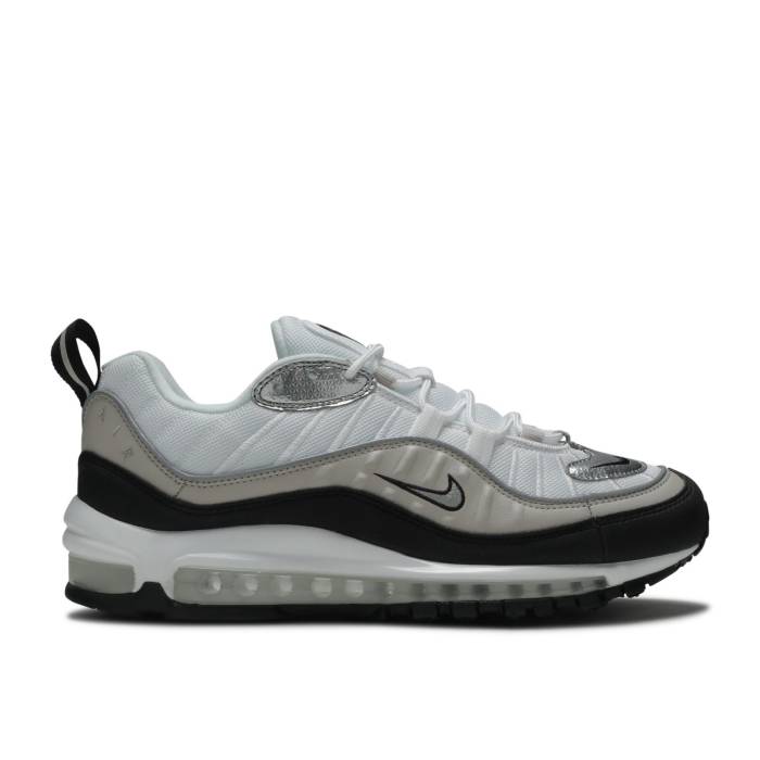 ナイキ Nike 【 Wmns Air Max 98 'Silver Desert' Women White/Metallic Silver/Desert Sand 】 マックス レディース 白色 ホワイト Silver 銀色・シルバー 砂色・サンド