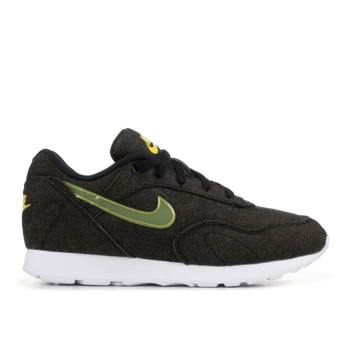 ナイキ Nike 【 Wmns Outburst Lx \u0027Black Bright Citron\u0027 Women Black/Bright Citron 】 レディース 黒いこと 黒いこと