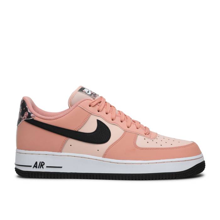 ナイキ Nike 【 Air Force 1 Low '07 Le 'Japanese Cherry Blossoms' Men White/Black/Pink Quartz/Galactic Jade 】 メンズ 白色 ホワイト 黒色 ブラック pink ピンク 翡翠・ジェード|スニケス