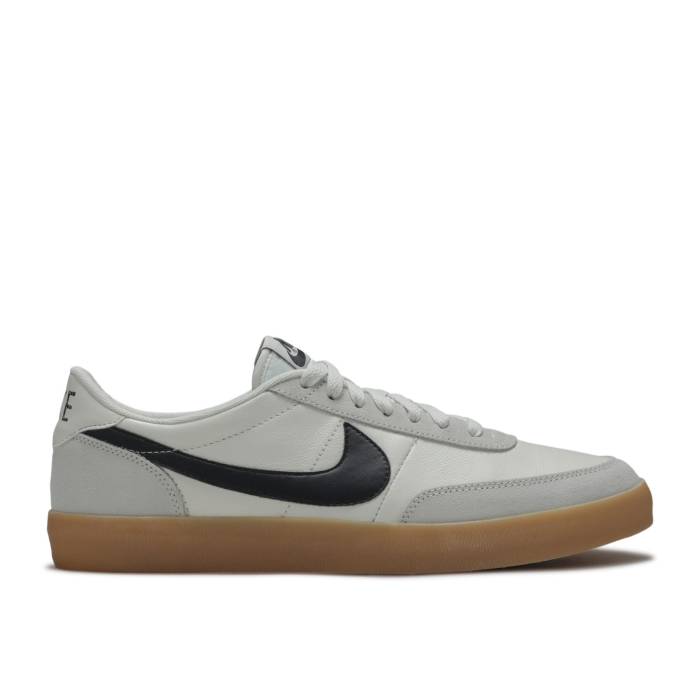 ナイキ Nike 【 Killshot 2 Leather \u0027Sail Oil Grey Gum\u0027 Men Sail/Oil Grey/Gum Yellow 】 なめし革 薄墨色 薄墨色 メンズ 薄墨色 薄墨色 yellow 黄味がかった・黄色