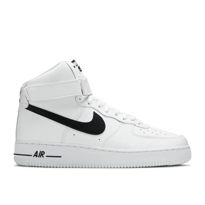 ナイキ Nike 【 Air Force 1 High \u0027White Black\u0027 Men White/Black 】 御機嫌 メンズ 白いこと 白いこと 黒いこと 黒いこと