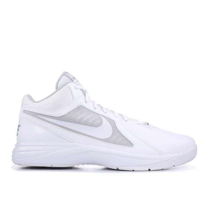 ナイキ Nike 【 The Overplay 8 'White Metallic Silver' Men White/White/Metallic Sliver 】 オーバープレイ メンズ 白色 ホワイト