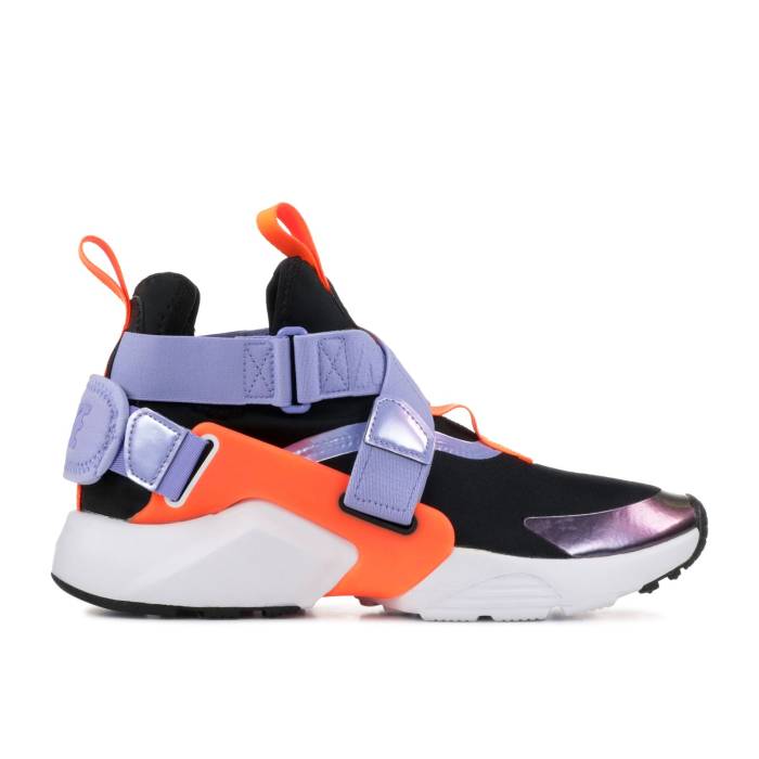 ナイキ Nike 【 Huarache City Gs 'Twlight Pulse' Youth Black/Twilight Pulse/Total Orange/White 】 Huarache ハラチ シティ ジュニア キッズ 黒色 ブラック トワイライト orange 橙・オレンジ 白色 ホワイト