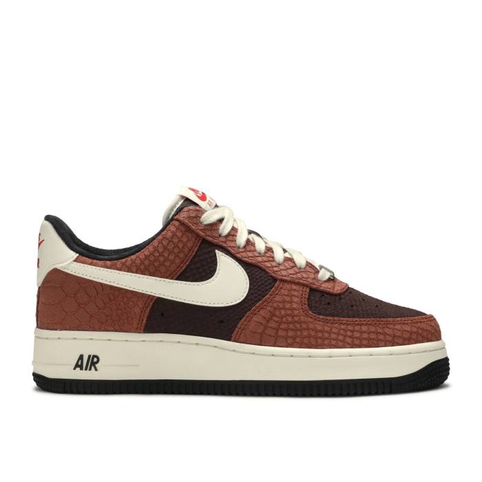 ナイキ Nike 【 Air Force 1 Low Prm \u0027Red Bark\u0027 Men Red Bark/Sail/Earth/University Red 】 メンズ Red 赤・赤いこと