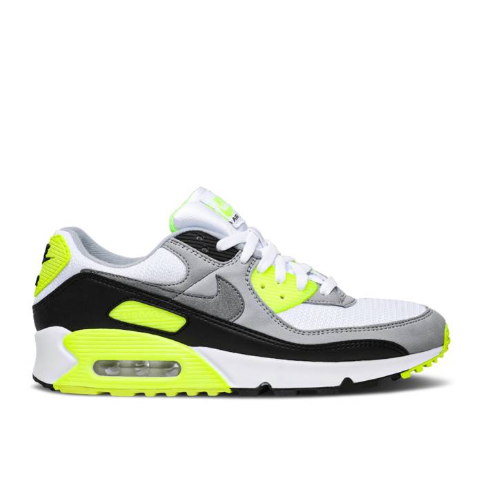 ナイキ Nike 【 Wmns Air Max 90 \u0027Volt\u0027 2020 Women White/Particle Grey/Volt 】 マックス レディース 白いこと 白いこと 薄墨色 薄墨色