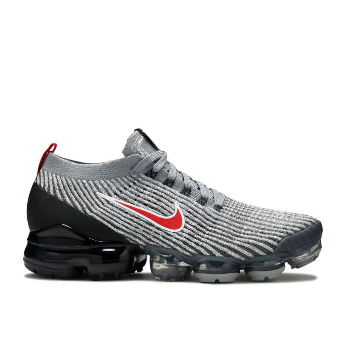 ナイキ Nike 【 Air Vapormax 3.0 \u0027Particle Grey\u0027 Men Particle Grey/Black-Iron Grey-University Red 】 メンズ 薄墨色 薄墨色 Red 赤・赤いこと