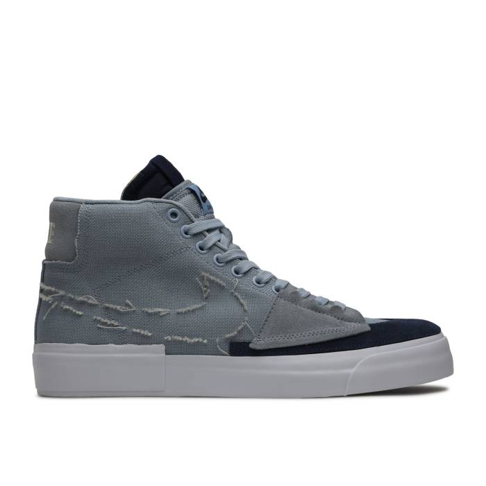 ナイキ Nike 【 Blazer Mid Sb Edge Hack Pack Men Obsidian Mist/Midnight Navy/Fossil 】 ブレイザー ミッド エスビー メンズ 紺色 ネイビー