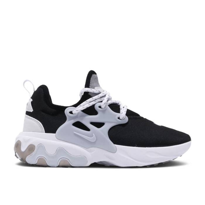 ナイキ Nike 【 Wmns React Presto \u0027Black Grey\u0027 Women Black/Sky Grey/Photon Dust 】 リアクト プレスト レディース 黒いこと 黒いこと 天の原 薄墨色 薄墨色