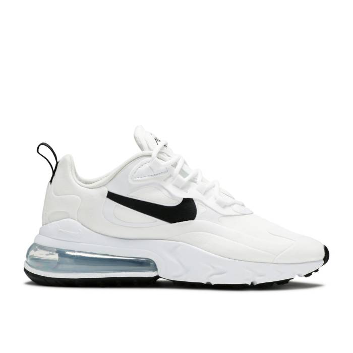 ナイキ Nike 【 Wmns Air Max 270 React \u0027White\u0027 Women White/Black/Metallic Silver 】 マックス リアクト レディース 白いこと 白いこと 黒いこと 黒いこと Silver しろがね色・しろがね色