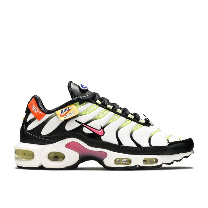 ナイキ Nike 【 Wmns Air Max Plus \u0027Have A  Day\u0027 Women White/Hyper Pink/Black 】 マックス レディース 白いこと 白いこと pink サクラ色 黒いこと 黒いこと