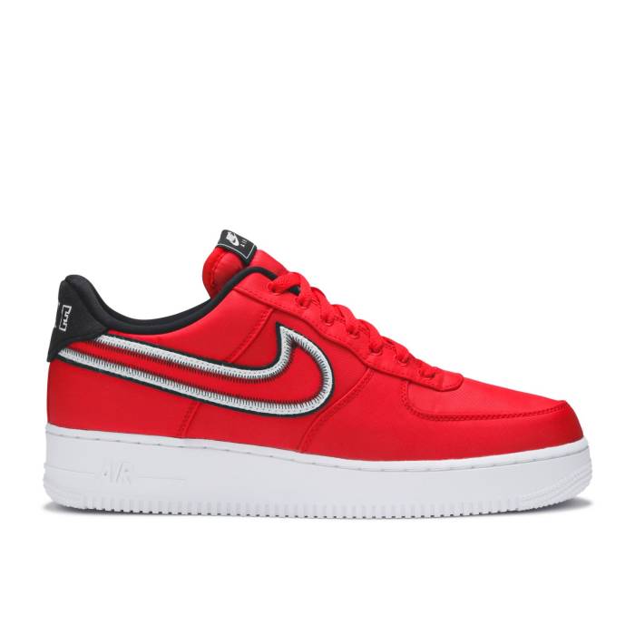ナイキ Nike 【 Air Force 1 Low 'Reverse Stitch - Red' Men University Red/White/Black 】 メンズ Red 赤・レッド 白色 ホワイト 黒色 ブラック|スニケス