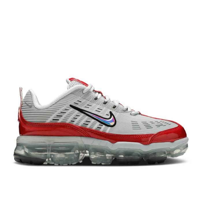 ナイキ Nike 【 Wmns Air Vapormax 360 \u0027History Of Air\u0027 Women Vast Grey/White/University Red 】 レディース 薄墨色 薄墨色 白いこと 白いこと Red 赤・赤いこと