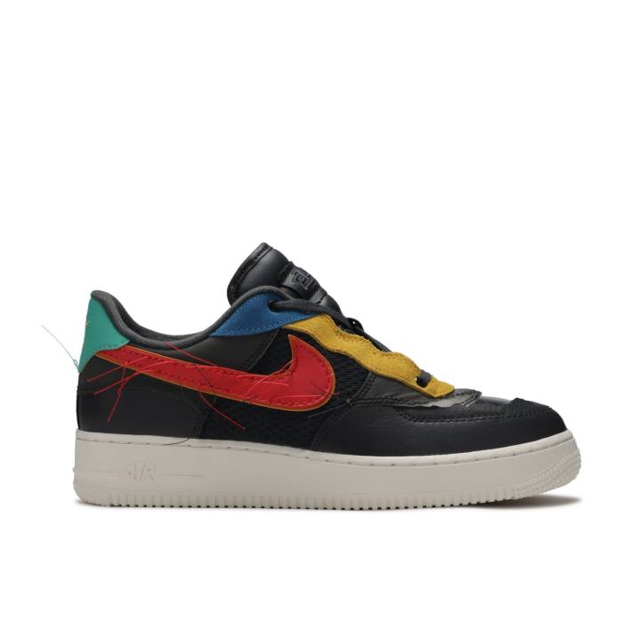 ナイキ Nike 【 Air Force 1 Low \u0027Black History Month\u0027 Men Dark Smoke Grey/Track Red/Grey 】 メンズ 薄墨色 薄墨色 貨物自動車 Red 赤・赤いこと