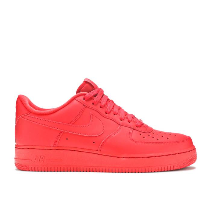 ナイキ Nike 【 Air Force 1 Low \u002707 Lv8 1 \u0027Triple Red\u0027 Men University Red/University Red/University Red 】 メンズ Red 赤・赤いこと