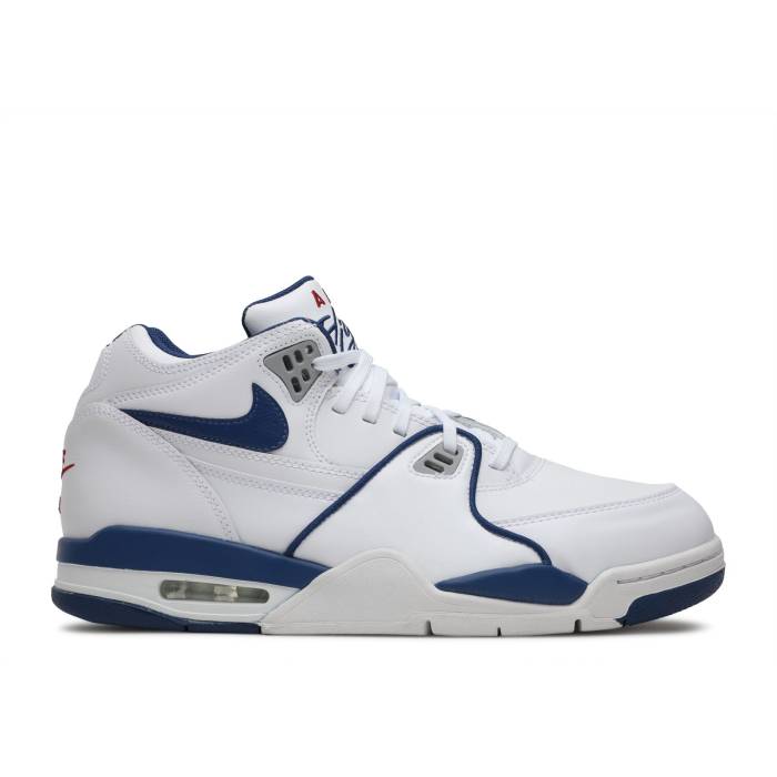 ナイキ Nike 【 Air Flight 89 \u0027Dark Royal Blue\u0027 Men White/Dark Royal Blue 】 Flight 飛翔 メンズ 白いこと 白いこと 青み 青色
