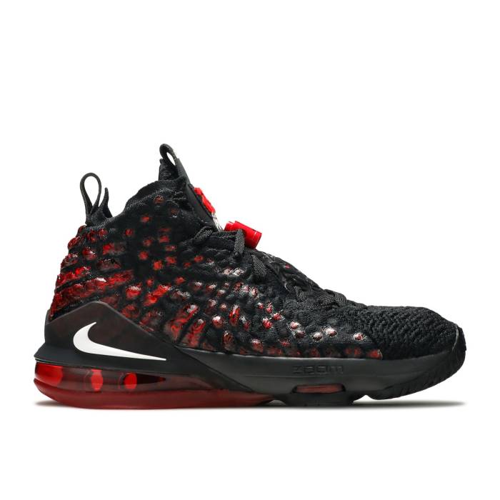 ナイキ Nike 【 Lebron 17 ガウス \u0027Infrared Vi\u0027 Youth Black/White/University Red 】 Lebron レブロン 御坊っちゃん キッズ 黒いこと 黒いこと 白いこと 白いこと Red 赤・赤いこと スニーカー-キッズ・ベビー・マタニティ
