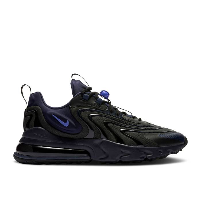 ナイキ Nike 【 Air Max 270 React Eng 'Sapphire' Men Black/Sapphire/Obsidian 】 マックス リアクト メンズ 黒色 ブラック