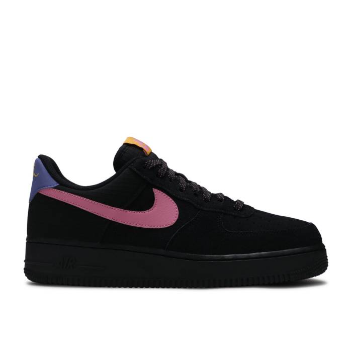 ナイキ Nike 【 Air Force 1 Low Black Acg Men Black/Persian Violet/Pollen Rise/Magic Flamingo 】 メンズ 黒色 ブラック 紫・バイオレット ライズ マジック
