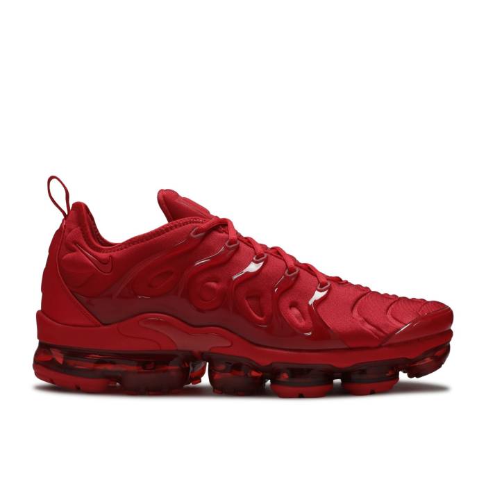 ナイキ Nike 【 Air Vapormax Plus \u0027Triple Red\u0027 Men University Red/University Red 】 メンズ Red 赤・赤いこと