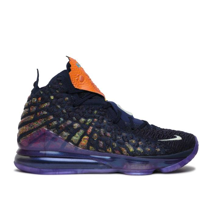 ナイキ Nike 【 Lebron 17 \u0027Monstars - Nba Asg 2020\u0027 Men Navy Heather/Multi-Color/Black 】 Lebron レブロン メンズ 紺色 米国海軍 heather ギョリュウモドキ 黒いこと 黒いこと