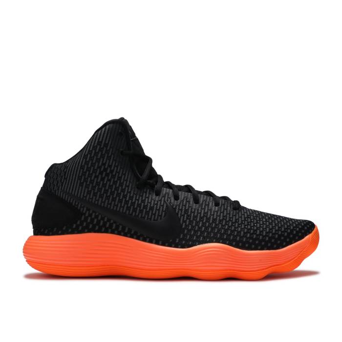 ナイキ Nike 【 Hyperdunk 2017 Black Total Orange Men Black/Black/Total Orange 】 Hyperdunk ハイパーダンク メンズ 黒色 ブラック orange 橙・オレンジ