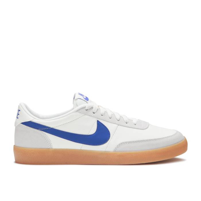 ナイキ Nike 【 Killshot 2 Leather \u0027Sail Hyper Blue Gum\u0027 Men Sail/Gum Yellow/Hyper Blue 】 なめし革 青碧 青碧 メンズ yellow 黄味がかった・黄色 青碧 青碧