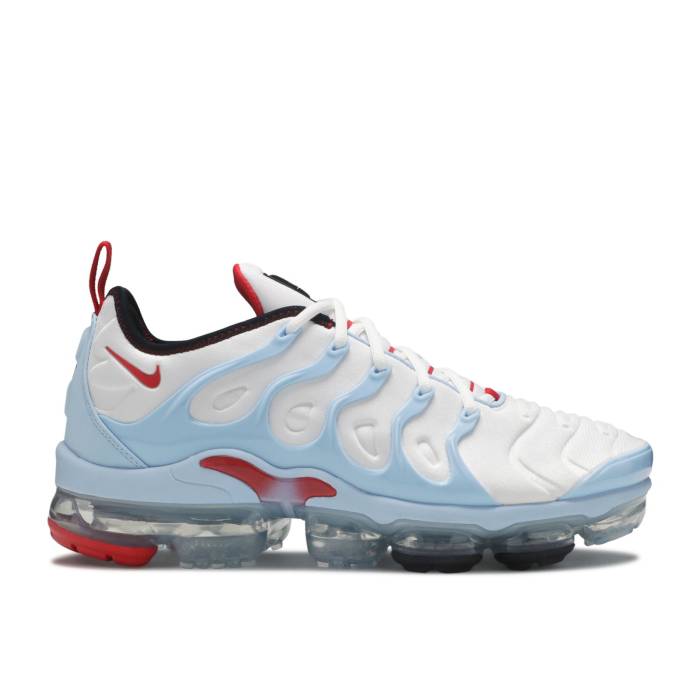 ナイキ Nike 【 Air Vapormax Plus Chicago Men White/Black/Psychic Blue/University Red 】 メンズ 白色 ホワイト 黒色 ブラック 青色 ブルー Red 赤・レッド