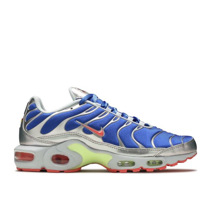 ナイキ Nike 【 Wmns Air Max Plus 'Ultraman' Women Blue/Metallic Silver 】 マックス 靴 レディース靴 スニーカー レディース 青色 ブルー Silver 銀色・シルバー画像