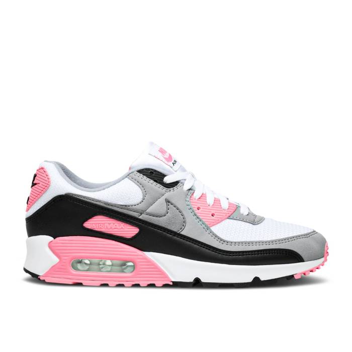 ナイキ Nike 【 Air Max 90 \u0027Rose Pink\u0027 Men White/Rose/Black/Particle Grey 】 マックス メンズ 白いこと 白いこと Rose さくら色 黒いこと 黒いこと 薄墨色 薄墨色