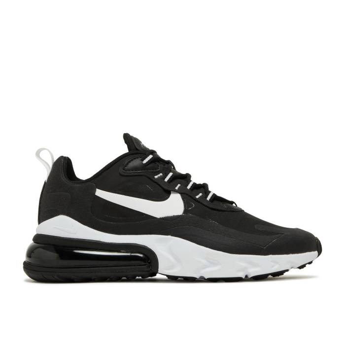 ナイキ Nike 【 Air Max 270 React \u0027Black White\u0027 Men Black/Black/White 】 マックス リアクト メンズ 黒いこと 黒いこと 白いこと 白いこと
